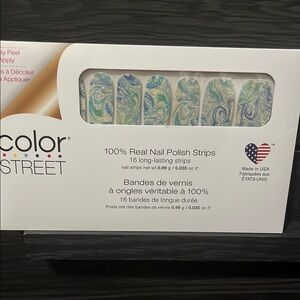 Color Street Swirl Nail Polish Strips Water you up to